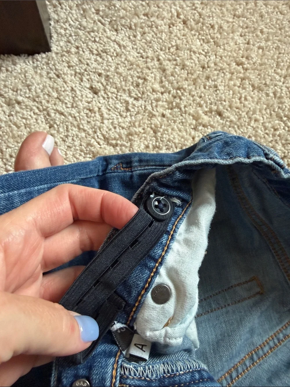 Gap Classic Blue Straight Leg Jeans